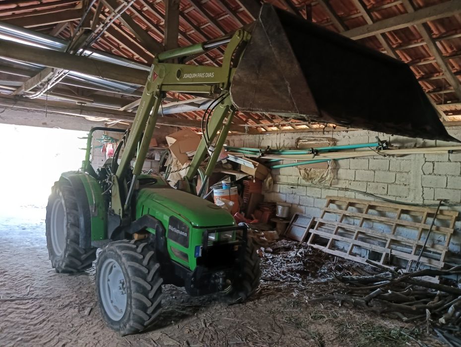 Trator hurlimann 55cv carregador frontal
