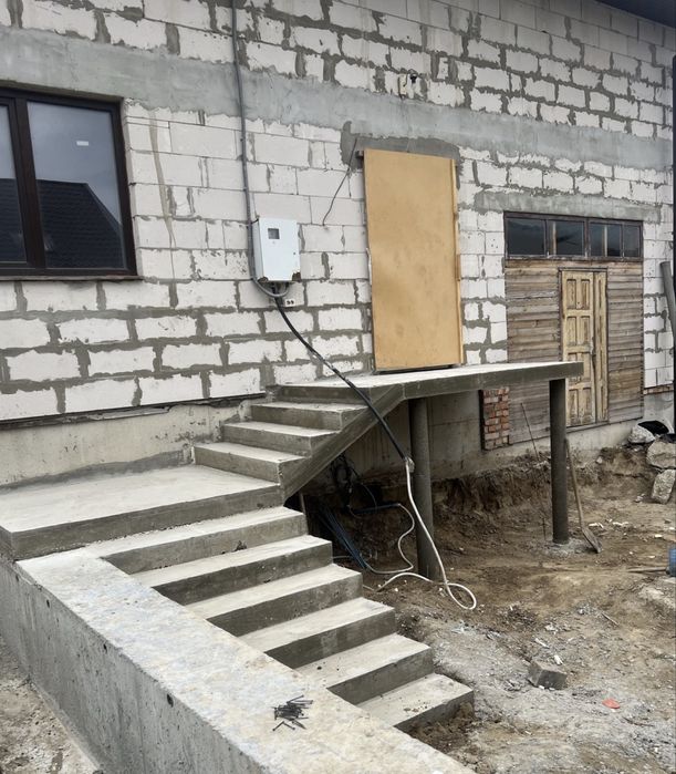 Бетоні роботи  Фундамент Сходи  Стяжка
