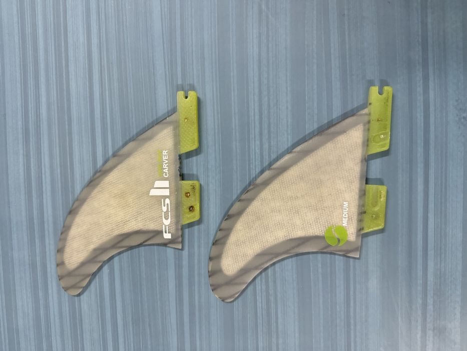 REAR QUAD PC Carbon Carver M e outras Quilhas diversas