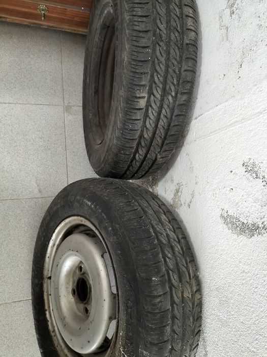 Jantes 13" furação 4x100 com furo ao centro de 56.4mm