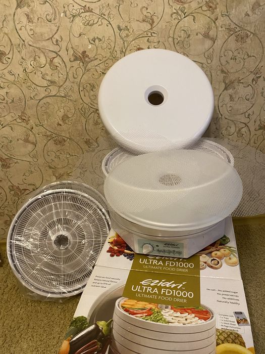 Супер сушка IZIDRI FD1000 для фруктов, грибов, овощей и сладостей.
