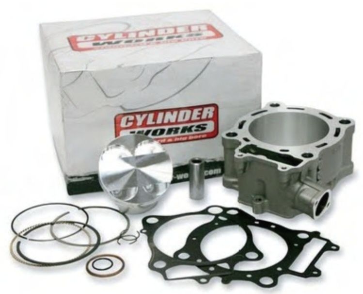 Cylinder tłok uszczelki Zestaw Works Honda CRF 450 rok 02-08 STD 96 mm