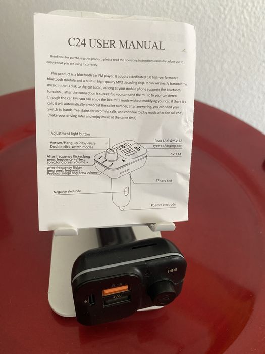 Bluetooth para carro ligacão sem fios