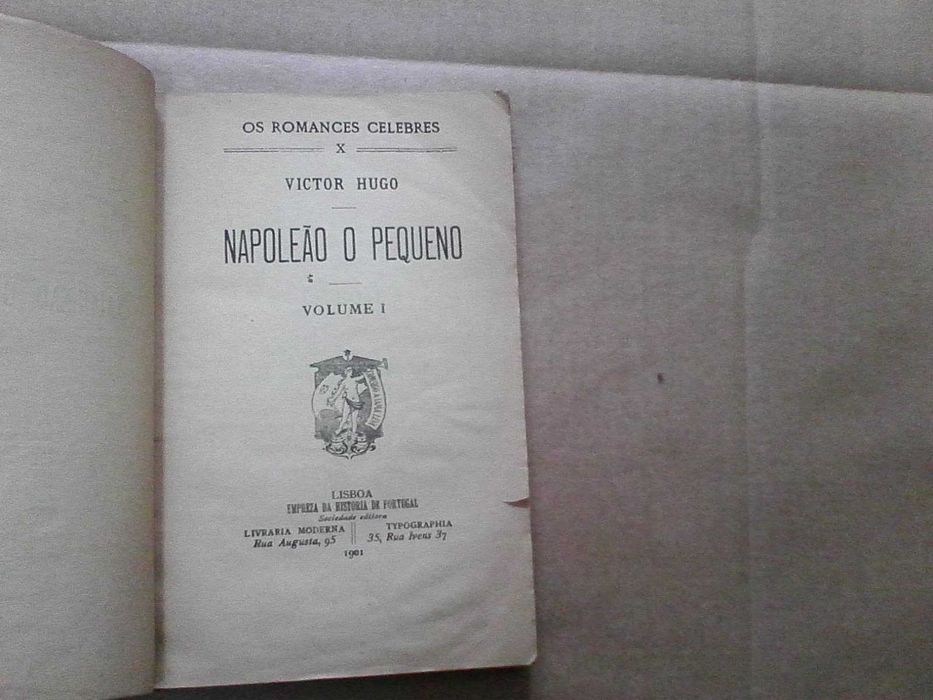 Napoleão o Pequeno 3 volumes