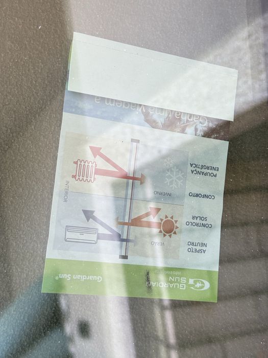 2 Vidros duplos guardian sun 1.685 Novos