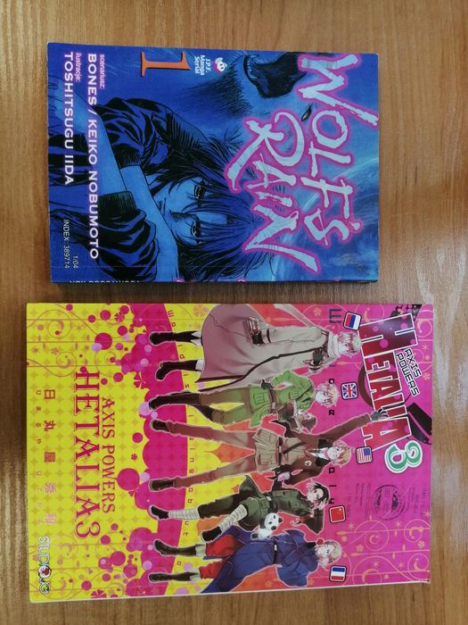 Komiks manga, My Hero Academia, Wampirzyca Kario, Hetalia