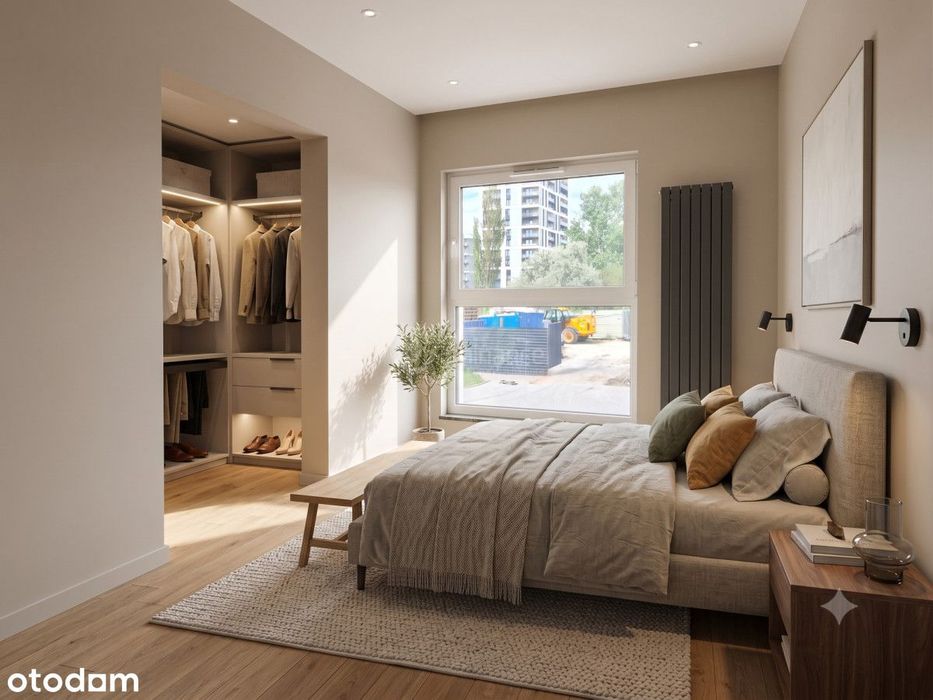 Przestronne 3pok 62 m²| Sypialnia z garderobą! - Widok 2