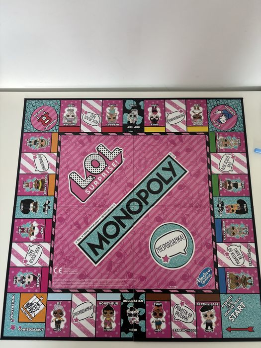 gra Monopoly LOL Suprise Hasbro Gaming