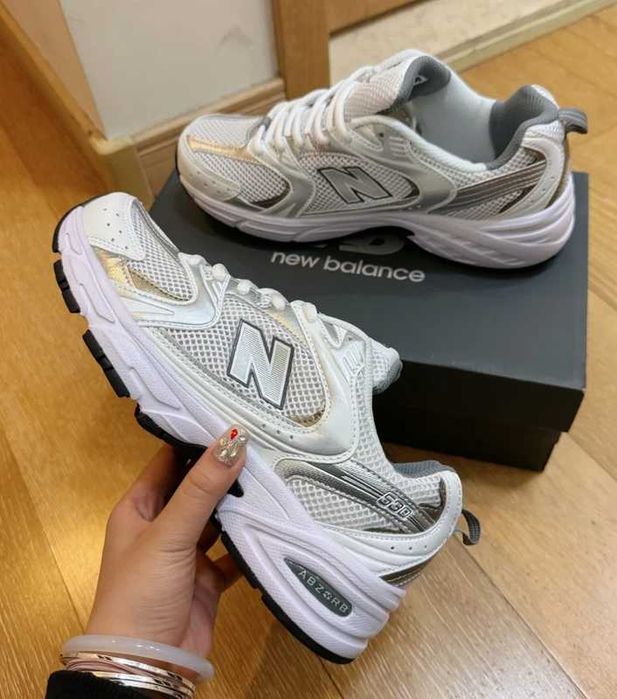 New Balance 530 White Silver R.38