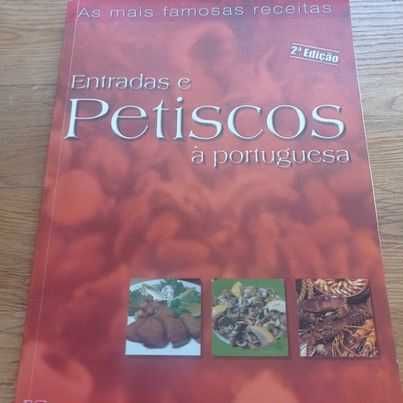 vendo livro entradas e petiscos a portuguesa