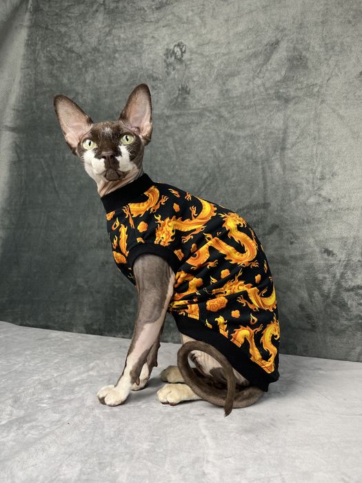 Теплий Одяг для котів сфінкс девон рекс одежда для котов