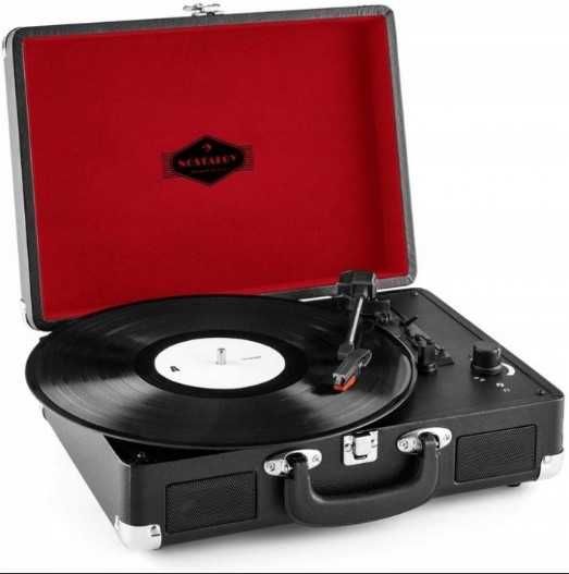 РЕТРО вініл програвач вінтаж стерео USB Cinch динаміки 33/45/78rpm