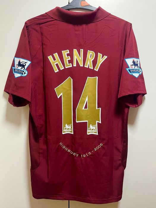 Koszulka Henry 14 Arsenal Retro Vintage