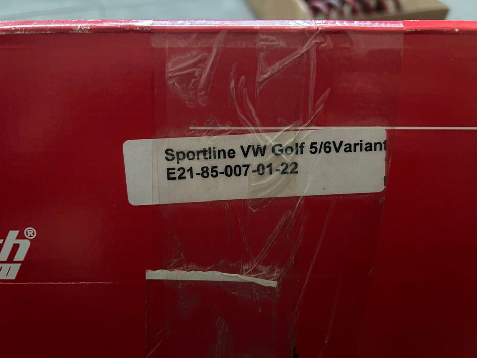 Занижені пружини гольф 6