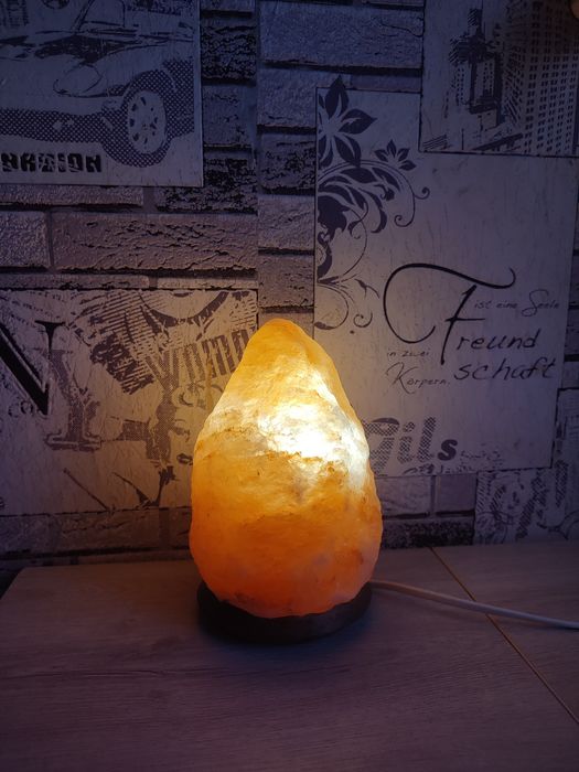 Лампа соляна з цільної натуральної солі гімалайської ART 2,4 кг