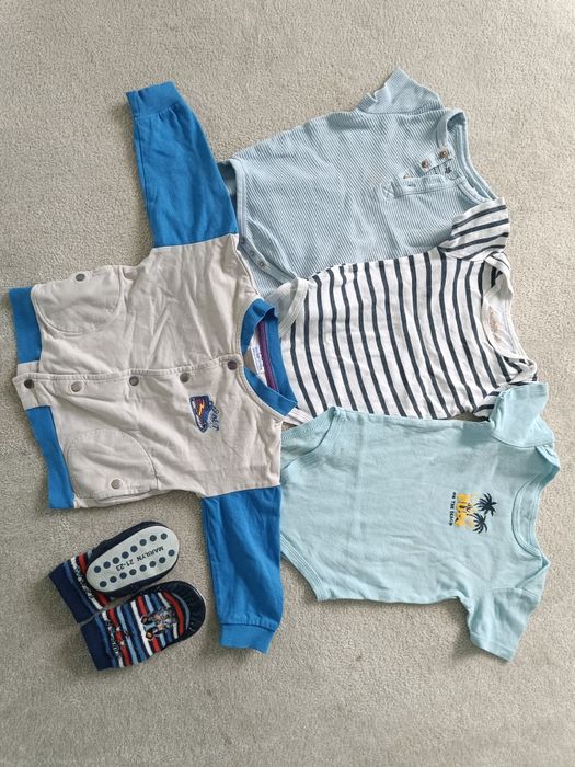 paczka ubrań dla chłopca 80/86