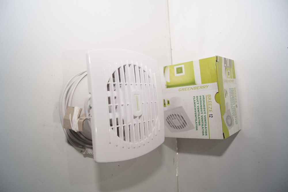 Wentylator Greenberry Breeze 12 biały