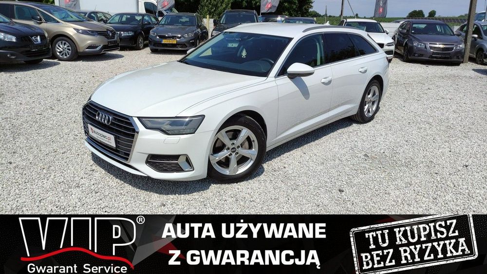 Audi A6 Avant 2.0T 204km Automat Klima Led Elek. Klapa Navi Serwis FV GWARANCJA