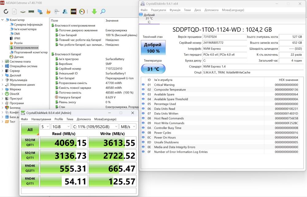 Microsoft Surface Laptop 6 15 Business/Ultra 7 165H/64gb DDR5/1Tb SSD