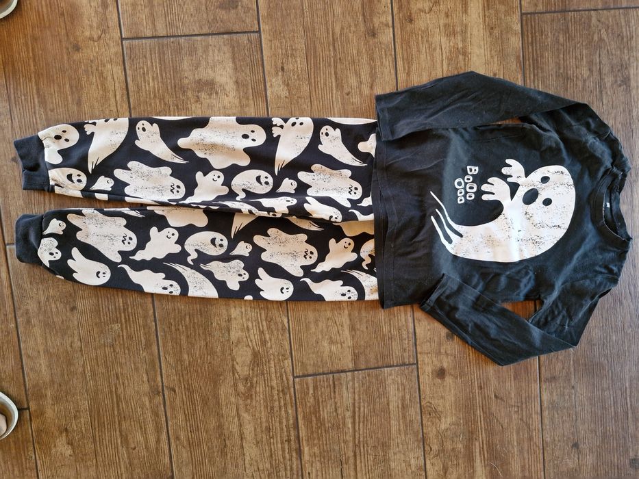 H&M bluzeczka 122/128. Spodnie 134