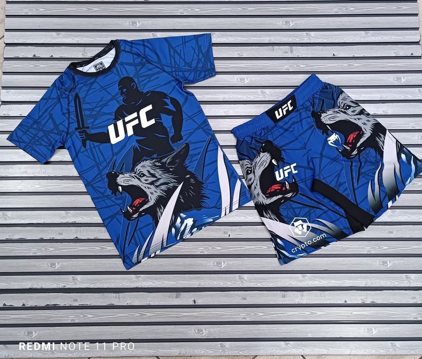 Venum рашгард, комплект для тренувань футболка і шорти