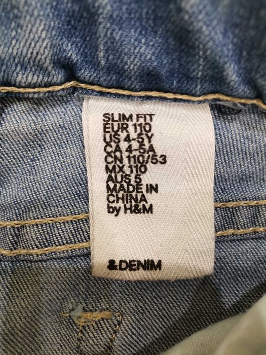 Джинси H&M ріст 110 4-5 років