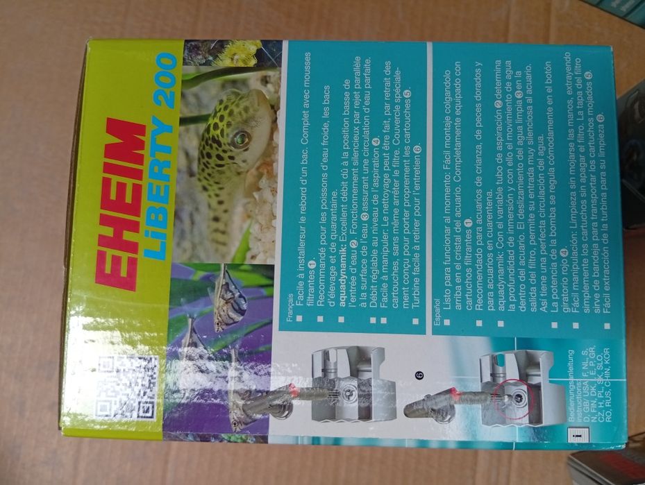Filtros e acessórios para aquário