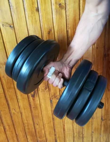 Гантели разборные наборные 2 по 25 гантелі розбірні нові 25 кг