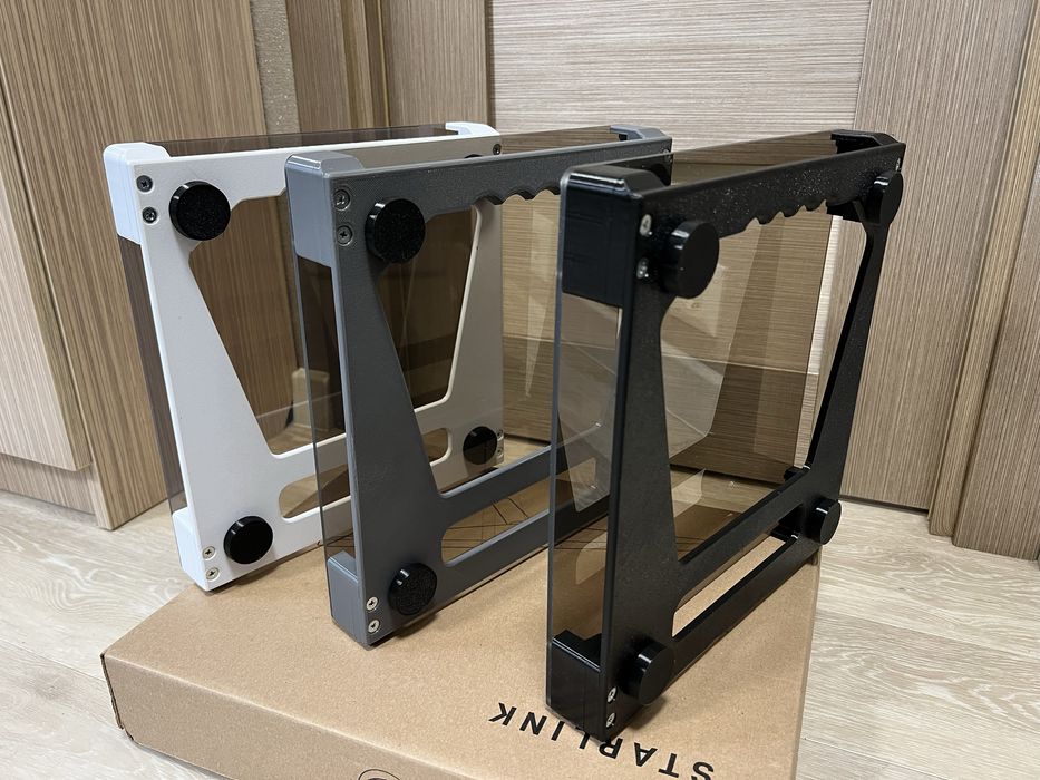 Захисиний корпус Starlink Mini кріплення для авто. Автоверсія старлінк