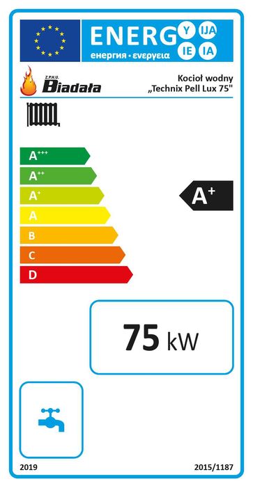 Kocioł Piec Pellet 75kW Z Podajnikiem Technix Pell Lux