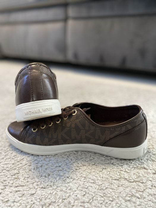 Michael Kors brązowe trampki buty damskie 38