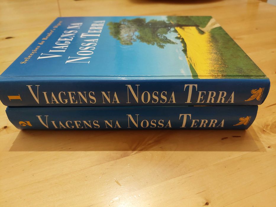 Livro Viagens na nossa Terra - vol 1 e 2