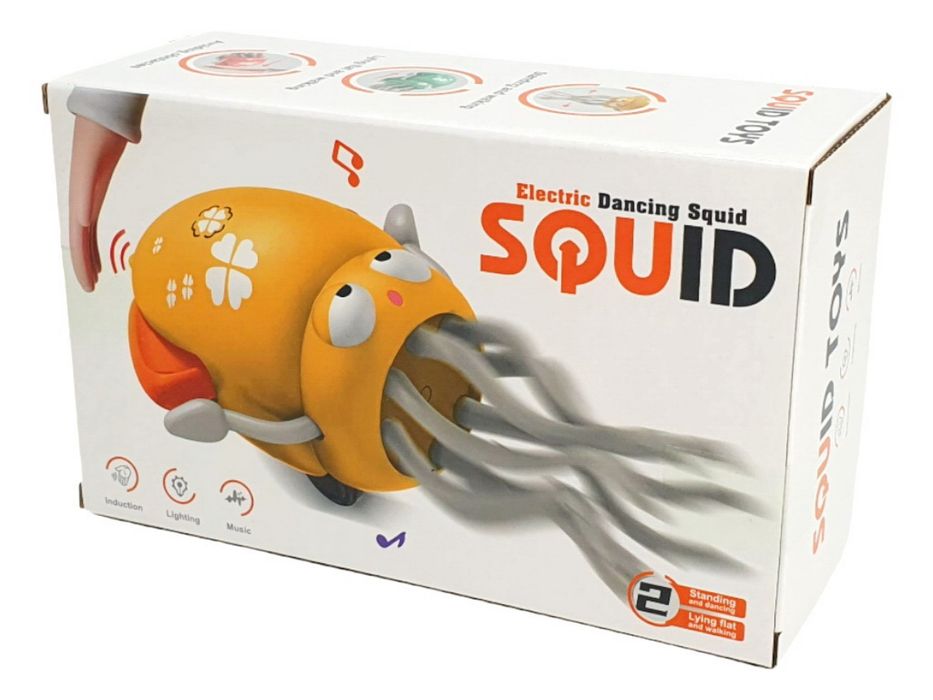 Інтерактивна танцююча іграшка кальмар восьминіг