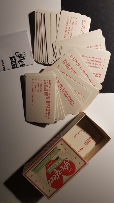 perfect match game, karty, gra karciana, po angielsku, in English