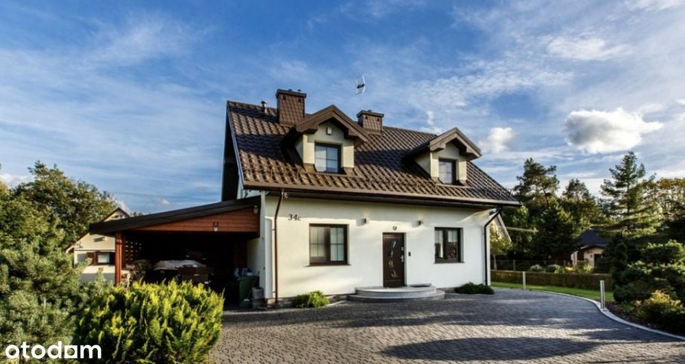 Wyjątkowy i elegancki dom wolnostojący ze schronem i rzeczką