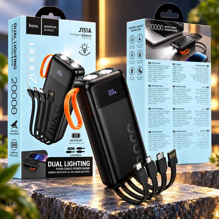 Power Bank , Павербанк , hoco,borofone опт