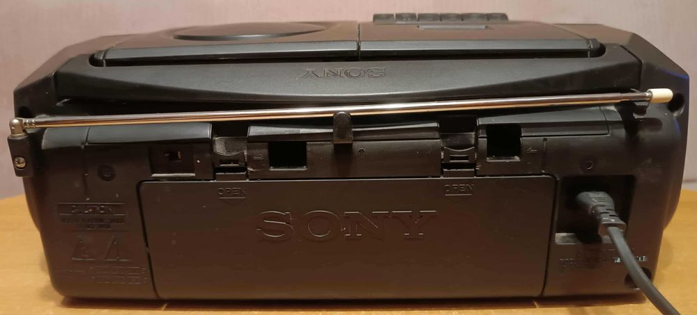 Radioodtwarzacz kasetowy + CD | Sony CFD-V20 boombox