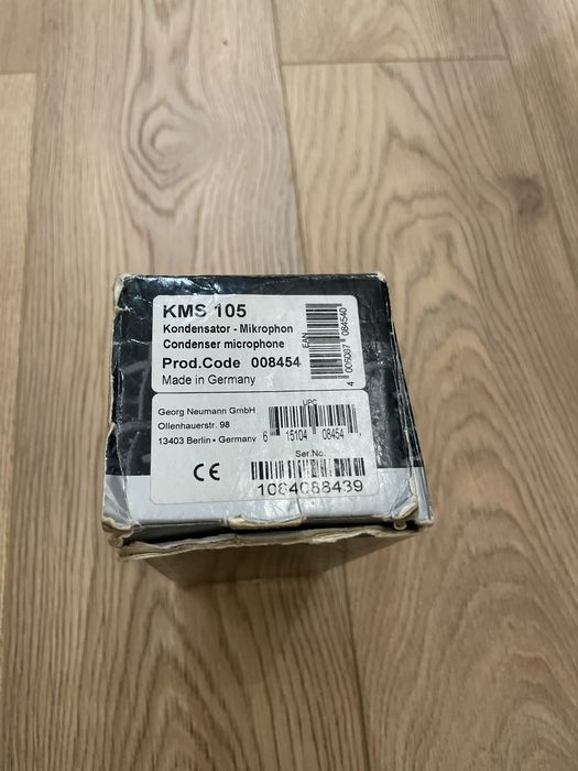Neumann KMS 105 - Como Novo - Impecável