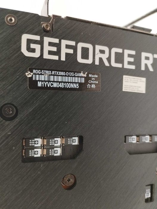 3060 3x Asus Rog Strix Oc