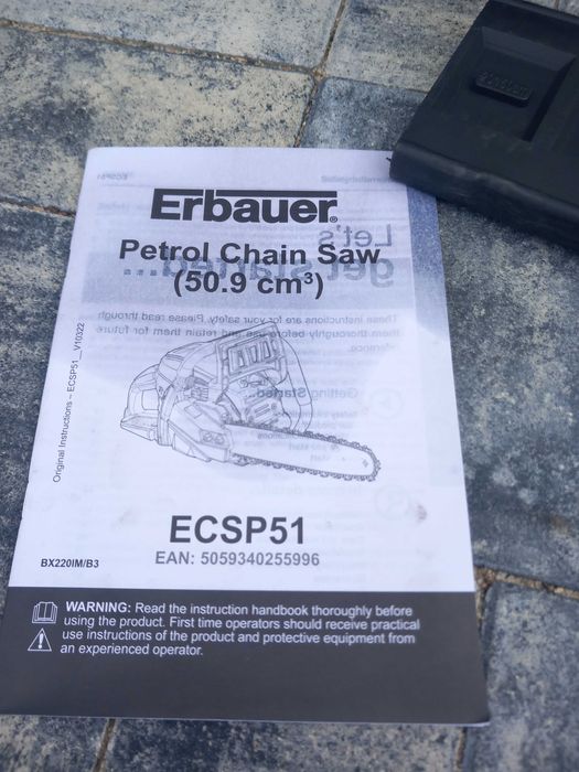 Pilarka spalinowa Erbauer najmocniejsza !! 3,0 KM prowadnica  50 cm