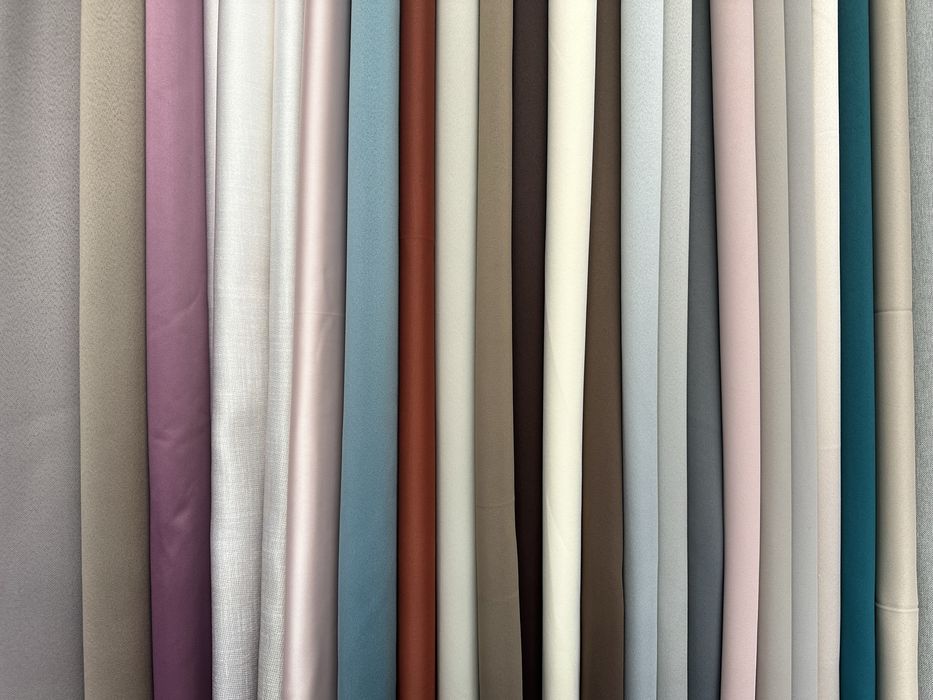 Штори. Продаж та пошив. Мікровелюр, бархат, атласний сатин, оксамит
