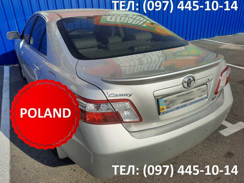 Спойлер, козырек, реснички Toyota Camry 40 / Тойота Камри 40