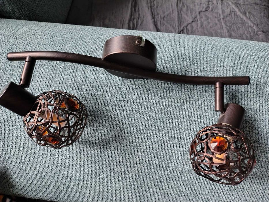Lampa sufitowa podwójna + GRATIS