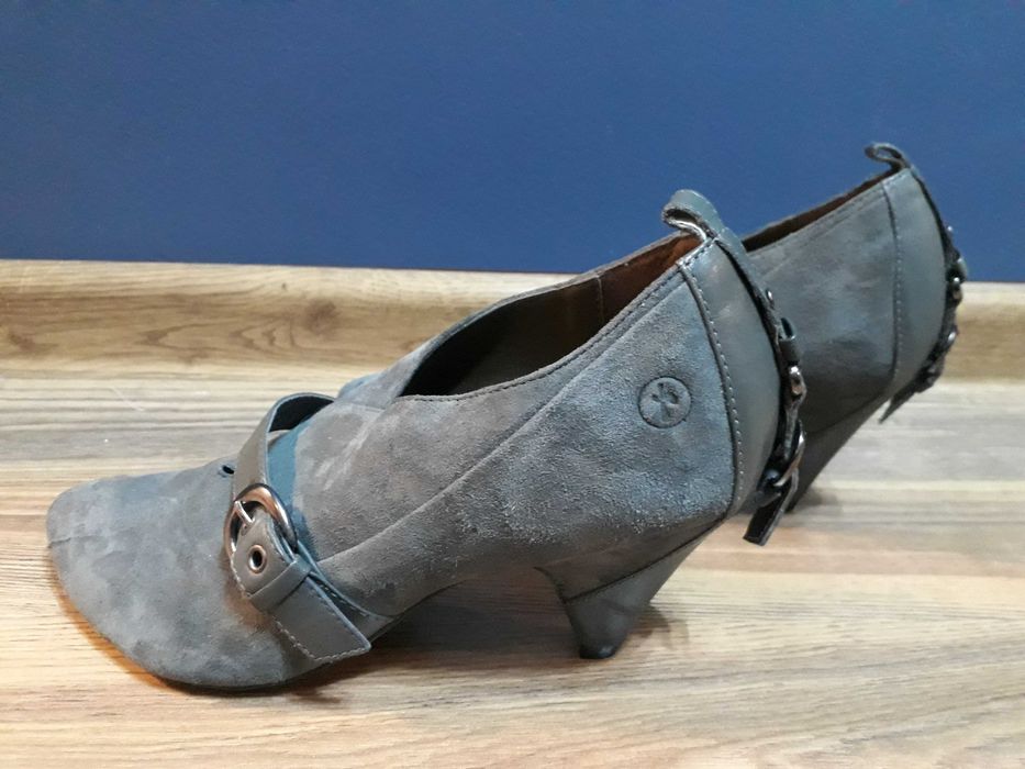 Buty szare zamszowe rozmiar 37