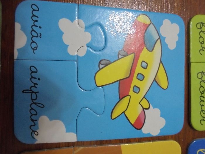 Puzzle: Aprende inglês, a lição do Sabichão, da MAJORA