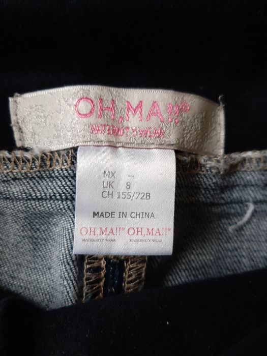 Брюки вельвет и юбка джинс для беременных,Oh-mama от НМ