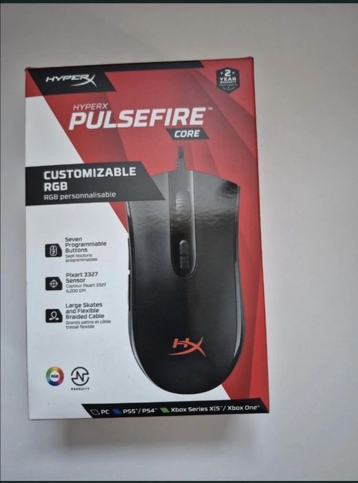 Mysz gamingowa Hyperx Pulsefire CORE