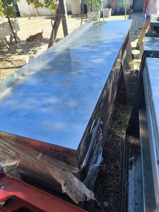 Bancadas inox várias