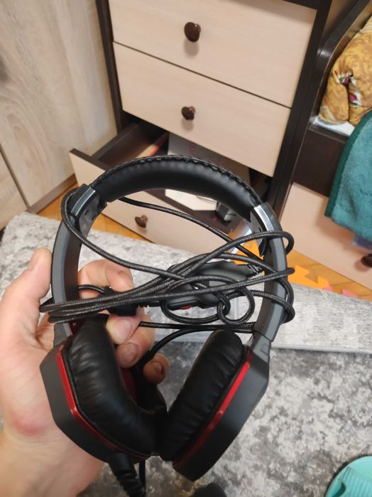 Гарнитура A4TECH Bloody G501 USB Black-Red