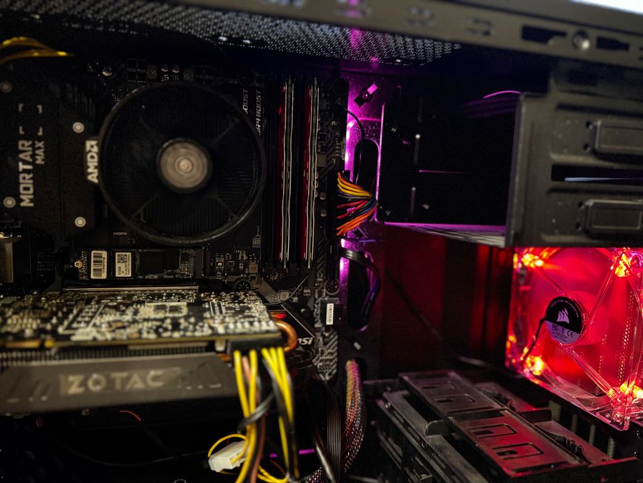 Komputer gamingowy AMD-RYZEN 5 3600 ZOTAK NVDIA GFORCE GTX 970